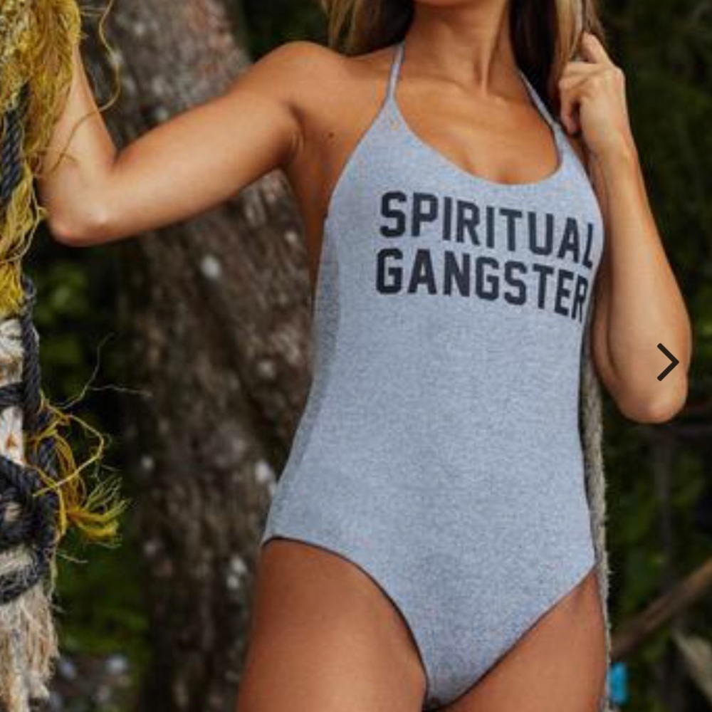 Spiritual Gangster Retreat One Piece swimsuit